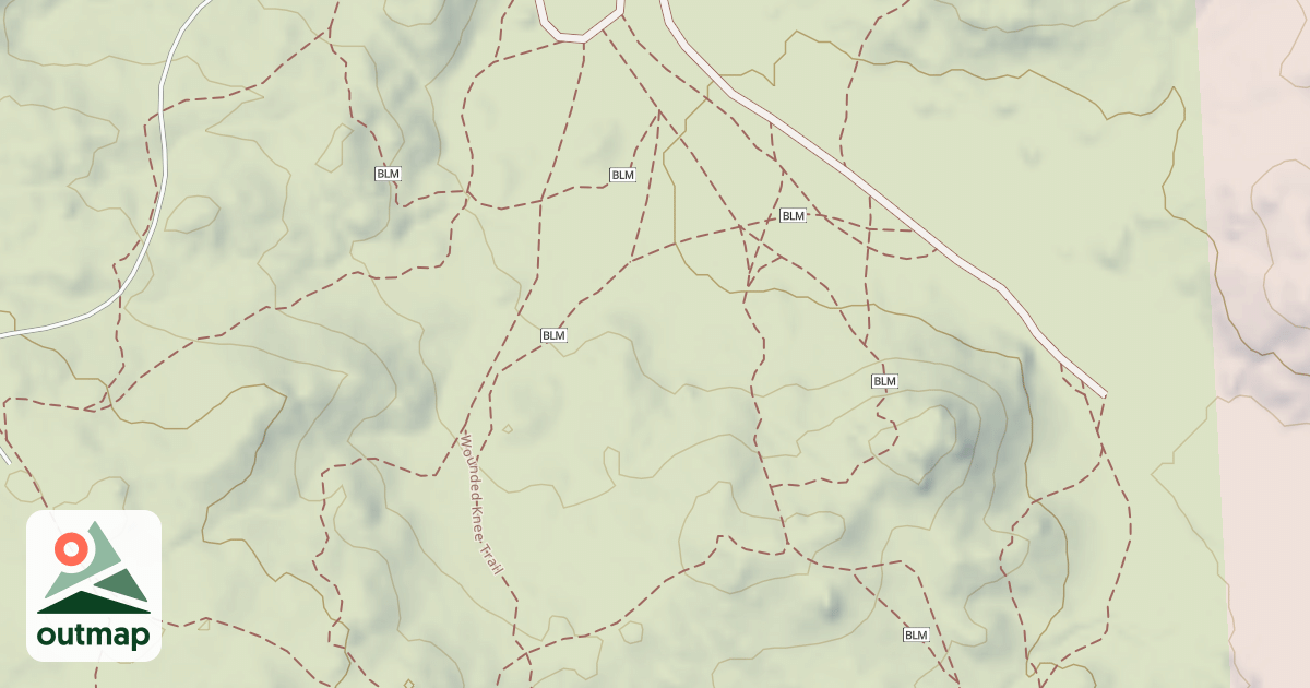 Map of BLM National GTLF Public Motorized Trails b6c77d68-8ffe-4d93-9f69-94570f2746e3