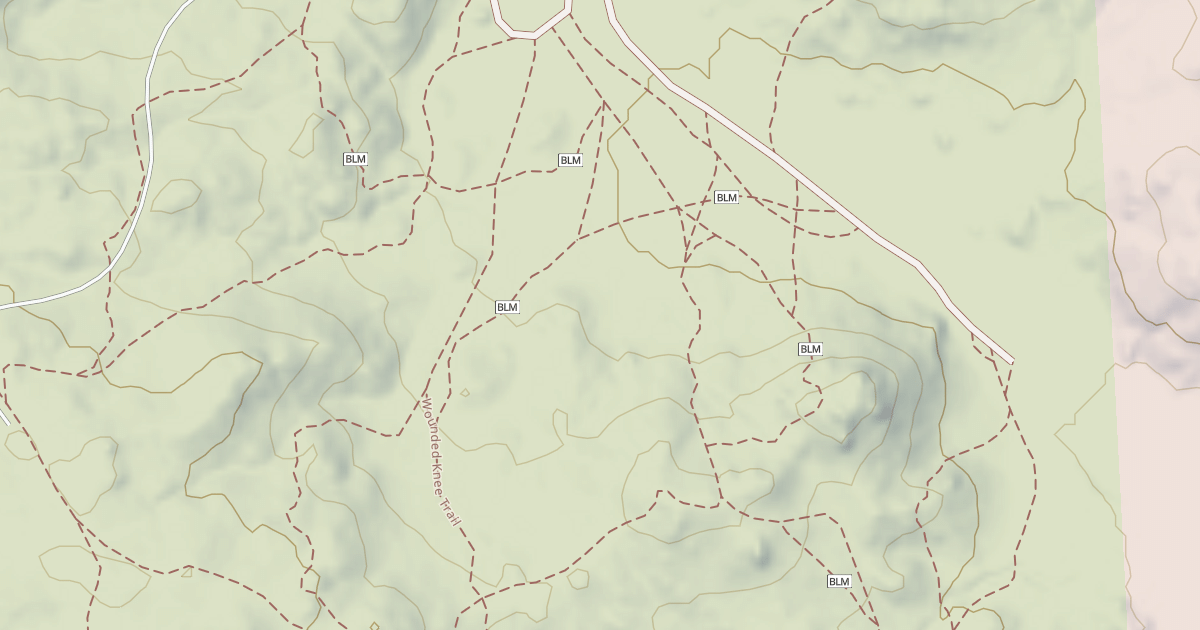 Map preview of BLM National GTLF Public Motorized Trails b6c77d68-8ffe-4d93-9f69-94570f2746e3