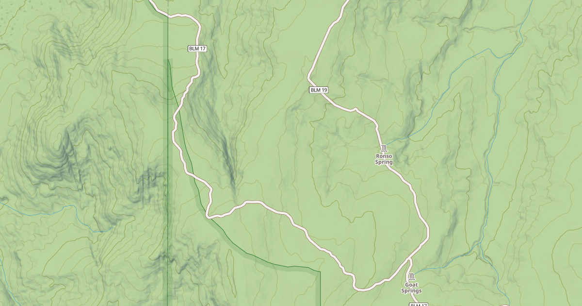 Map preview of BLM National GTLF Public Motorized Roads 14b2e665-c84b-4c4a-9794-c321991ae2a6