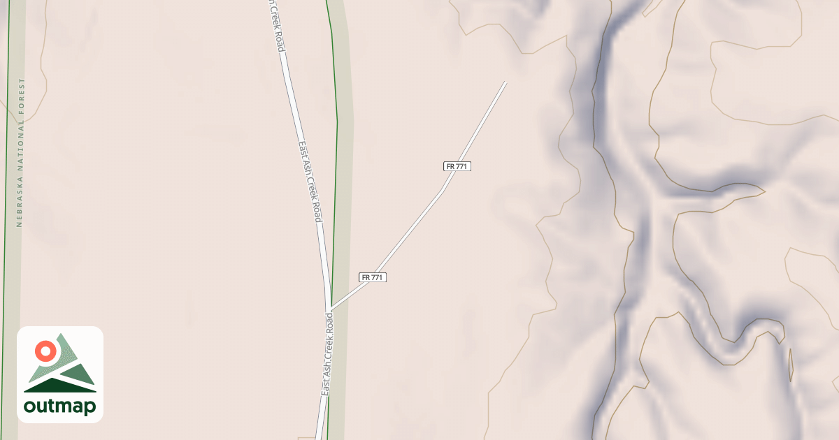 Map of USFS Motor Vehicle Use Map Roads {BA91DADF-89E9-4EEF-A1EF-888201997853}