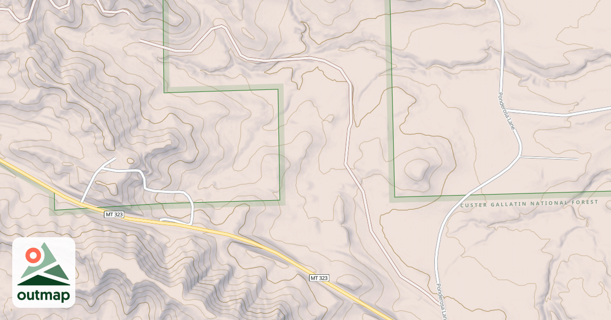Map of OLIVER SPRINGS