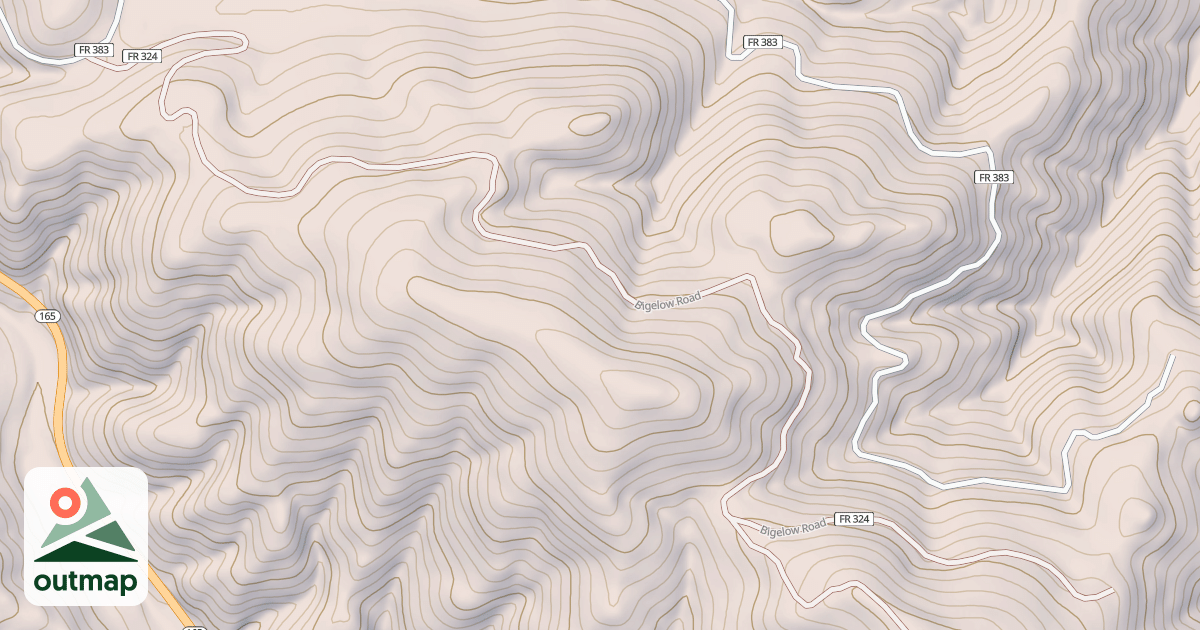 Map of BIGELOW