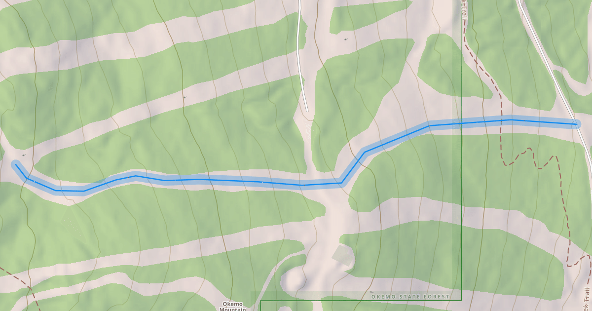 Map preview of Upper Arrow