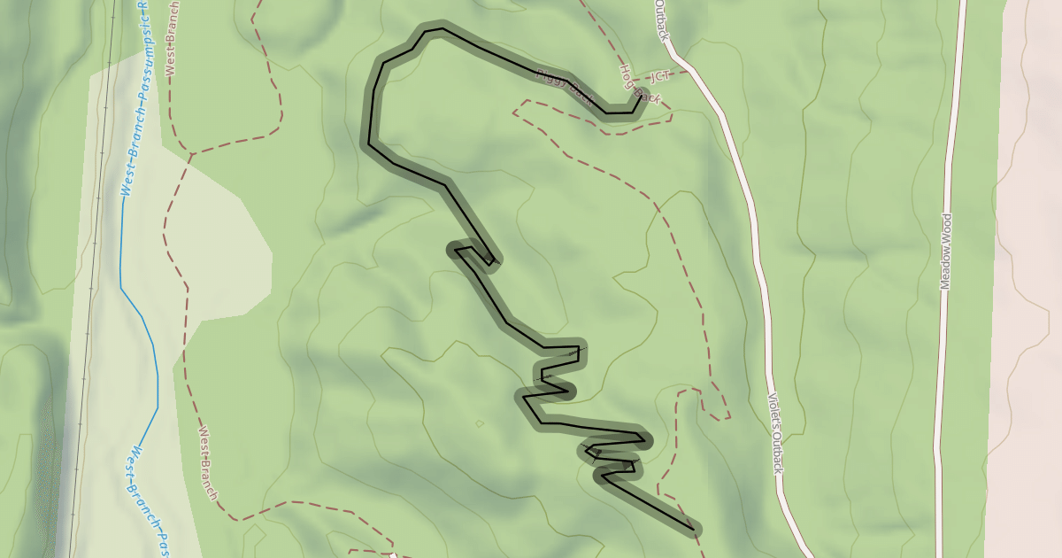 Map preview of Piggy Back