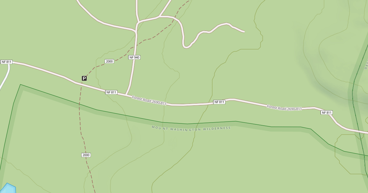 Map preview of OLD SANTIAM