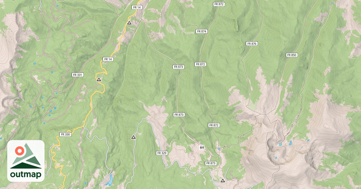Map of BURRO