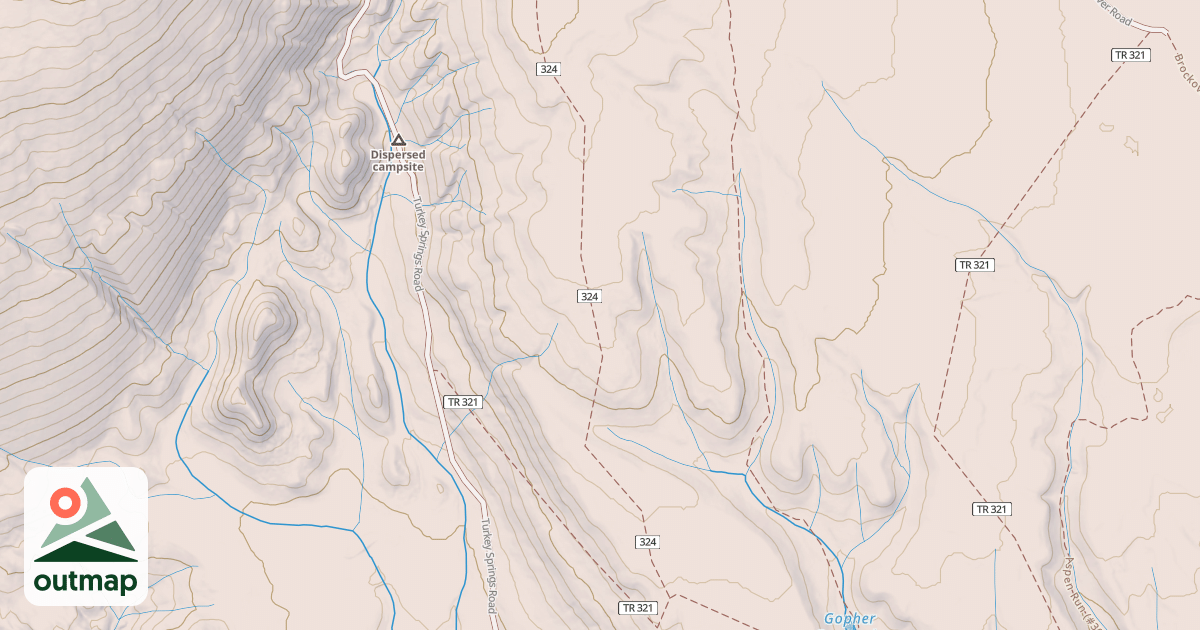 Map of Circle T Atv