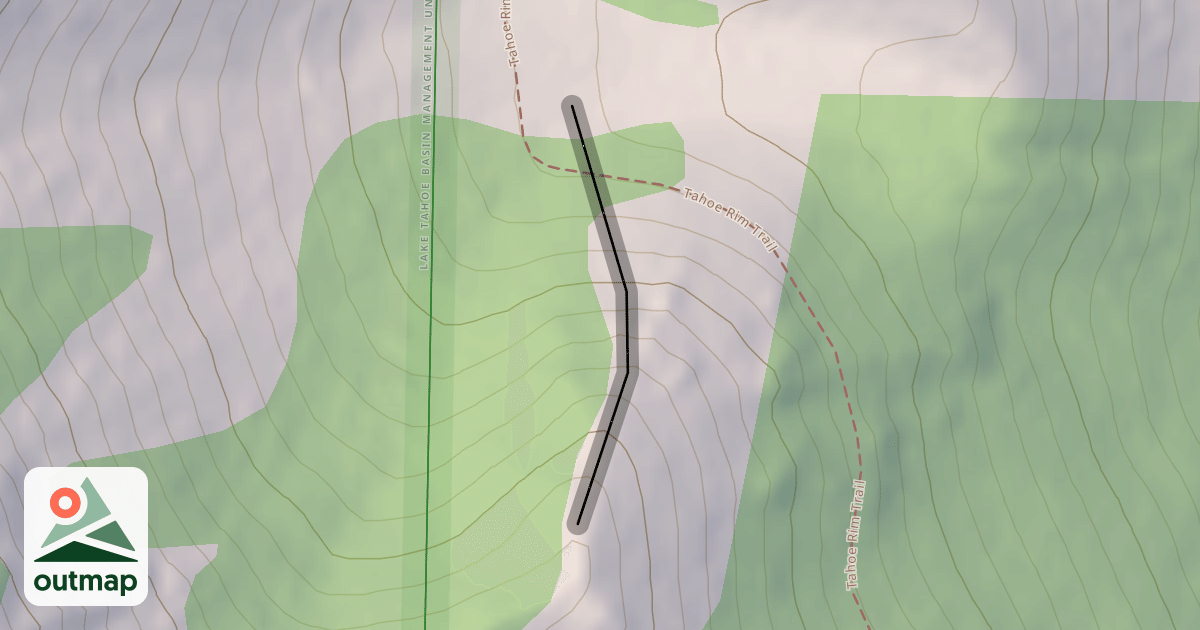 Map of Boundry Chutes