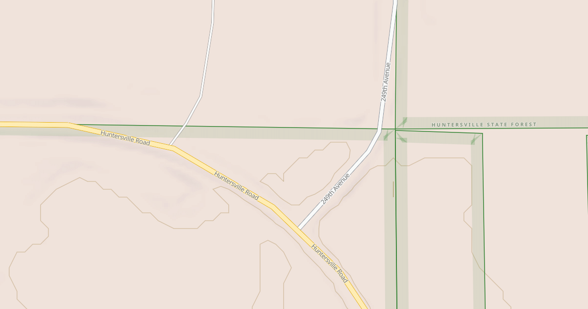 Map preview of Huntersville Trail