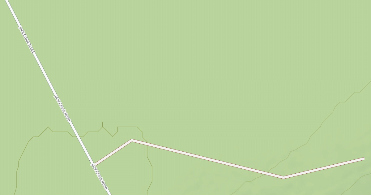 Map preview of JACK CREEK SPUR 1W