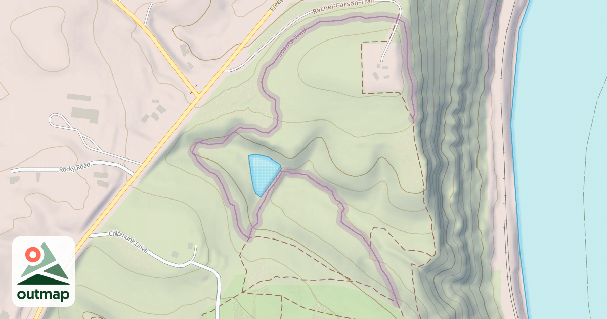 Map of Scouts Trail