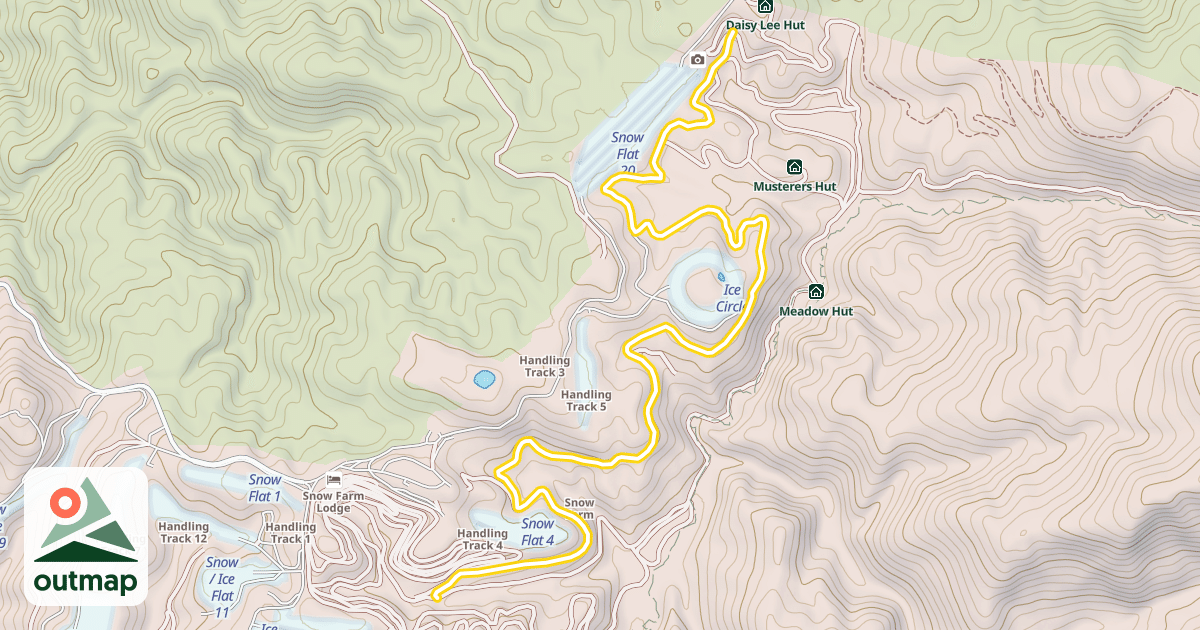 Map of #Roller Coaster (The Loop)
