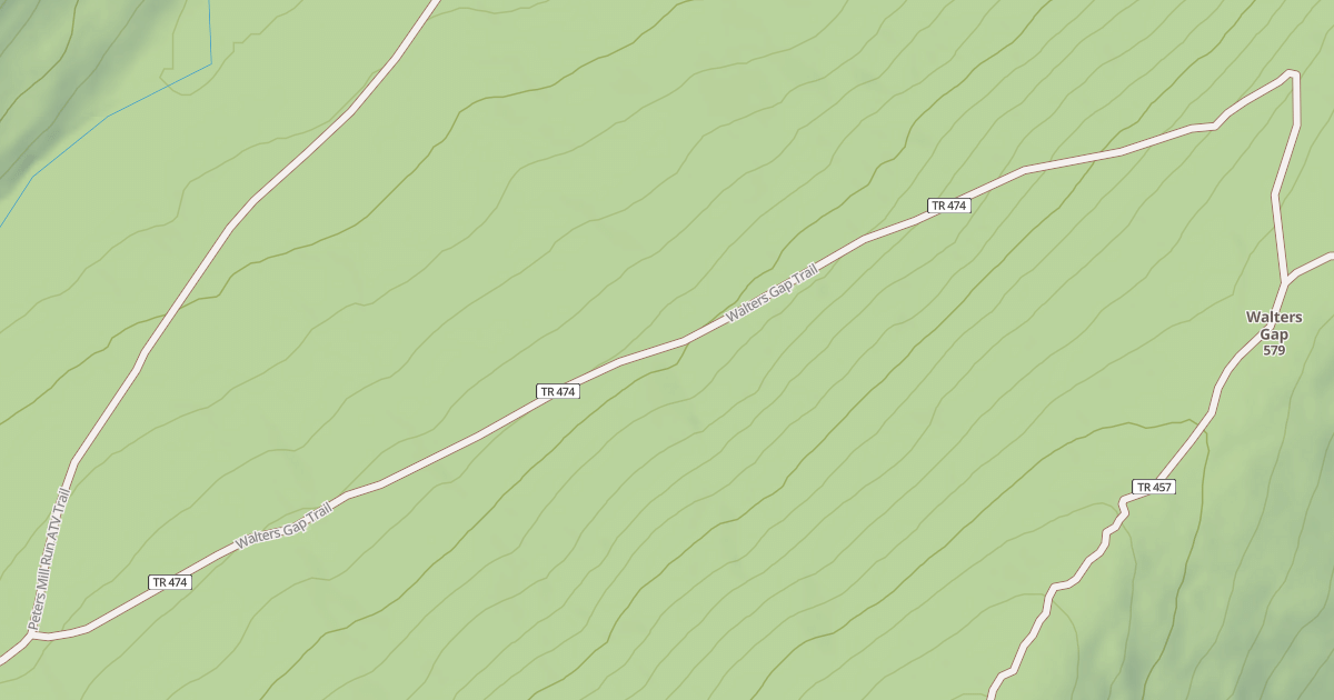 Map preview of WALTERS GAP