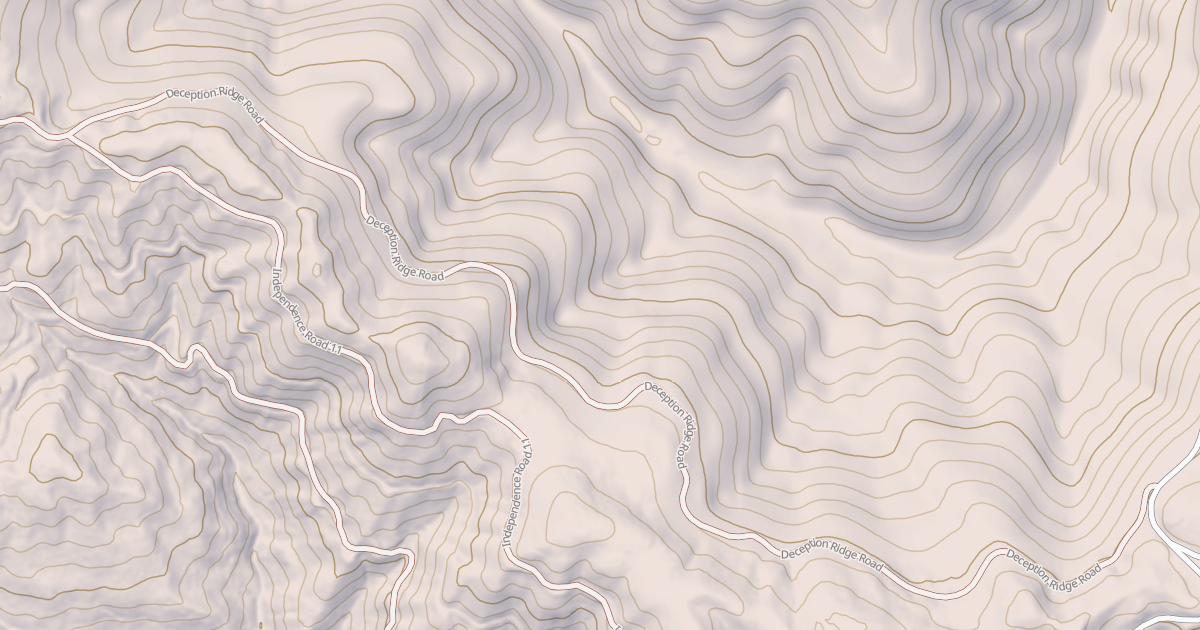 Map preview of DECEPTION RIDGE