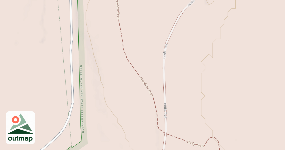 Map of Meadow Trail