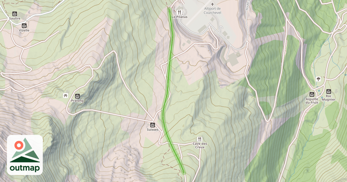 Map of Altiport