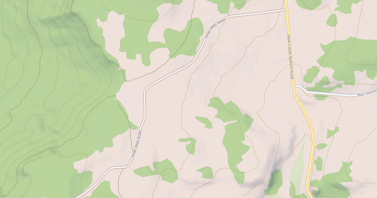 Map preview of HINER WEST