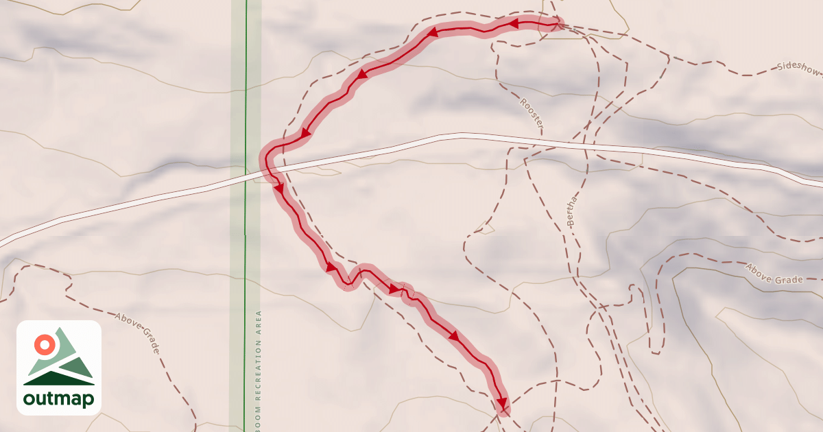 Map of Hardtail Pride
