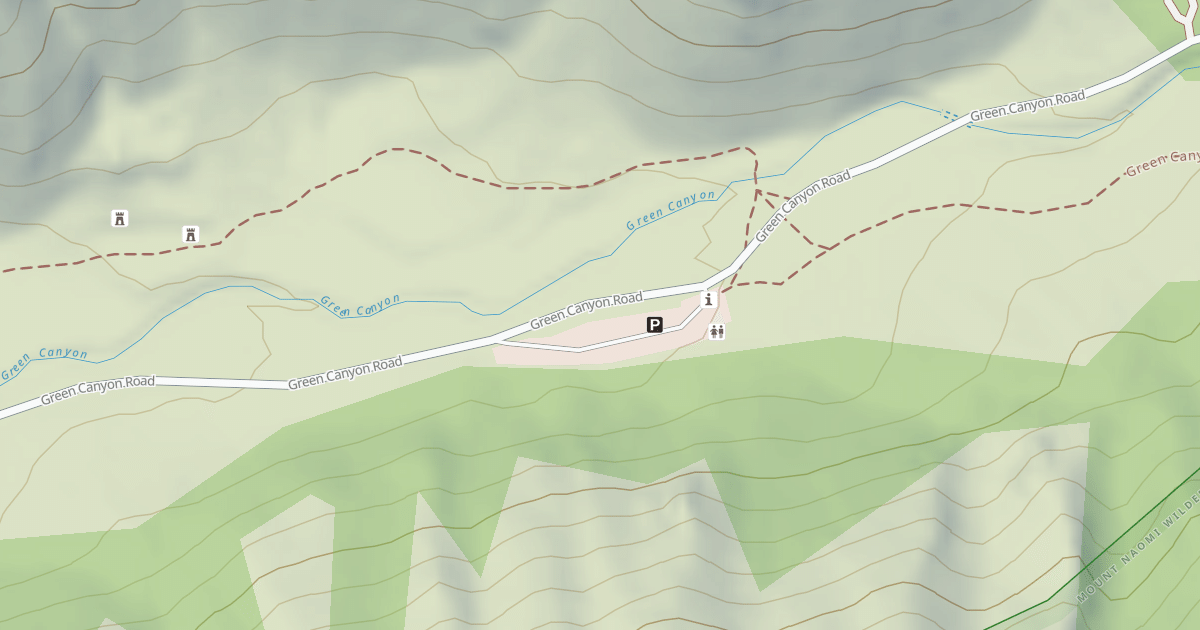 Map preview of GREEN CANYON WINTER T.H