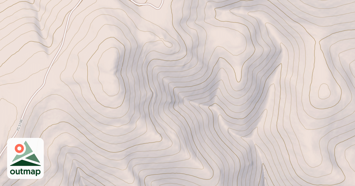 Map of USFS National Forest System Roads {BE8555C2-18FE-4445-846D-07F02D1AFB8C}