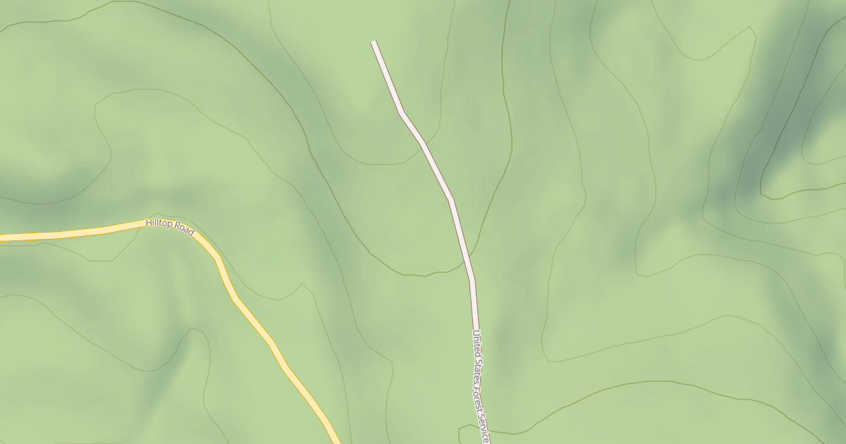 Map preview of USFS Motor Vehicle Use Map Roads {DE99DAB6-4C6A-4B08-9C7A-8364A822BD23}