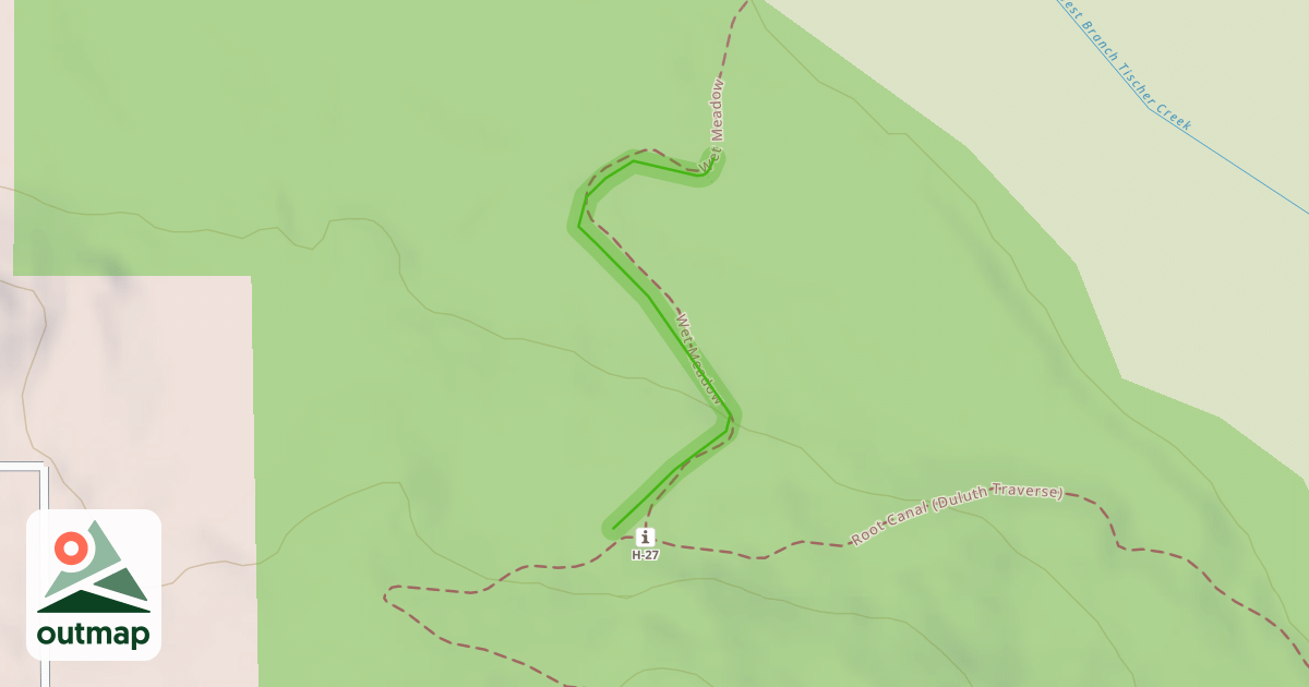 Map of Wet Meadow