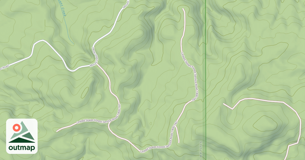 Map of USFS National Forest System Roads {720E8626-7797-4C77-8677-FBB6D576BBD0}