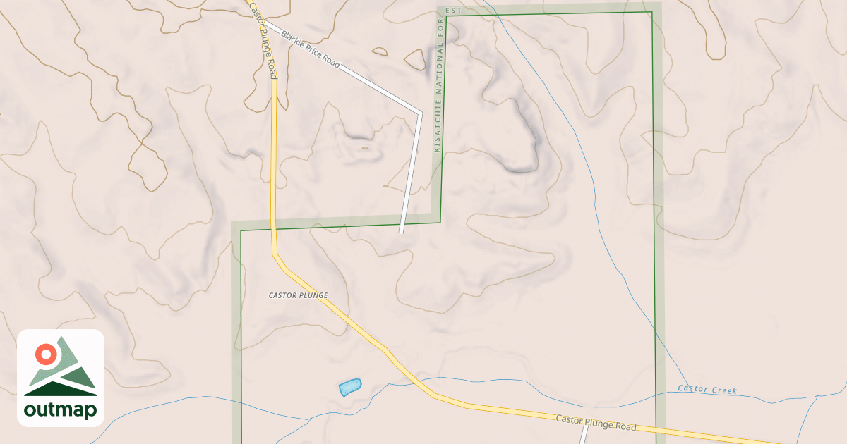 Map of CASTOR PLUNGE. (FH 13)