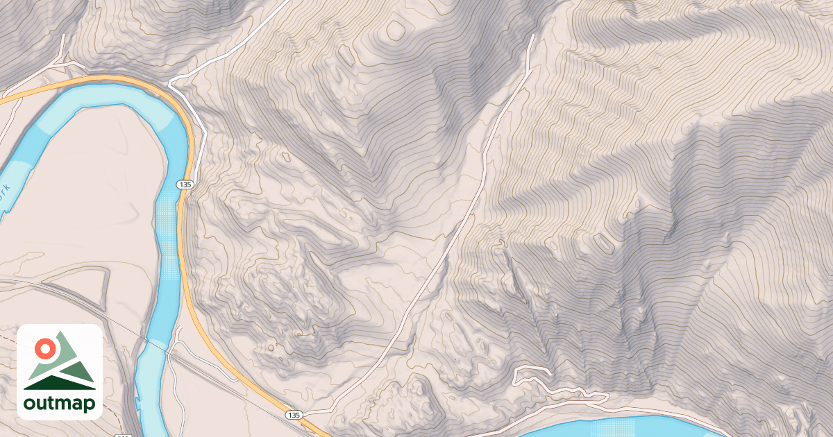 Map of PATRICK CREEK