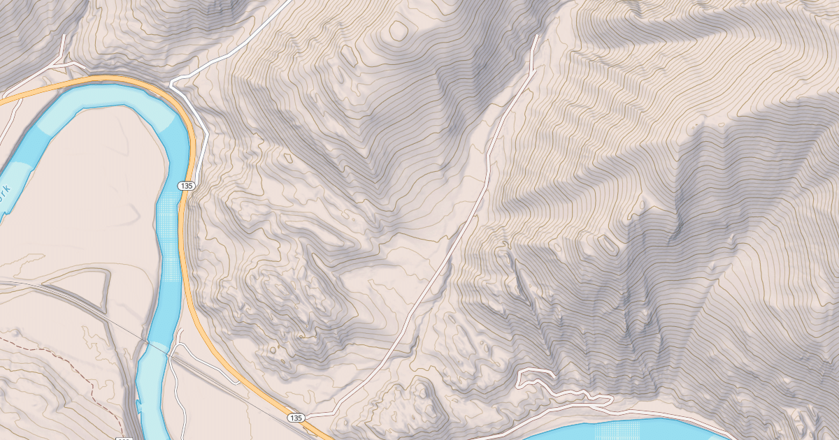 Map preview of PATRICK CREEK