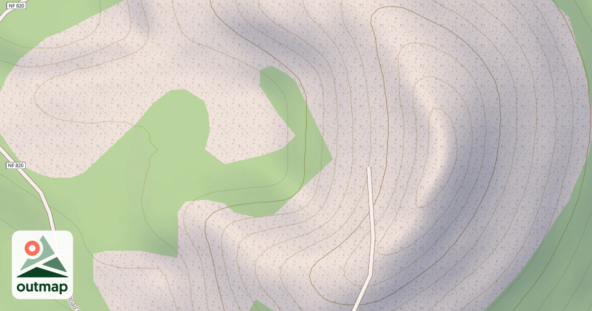 Map of CINDER PIT