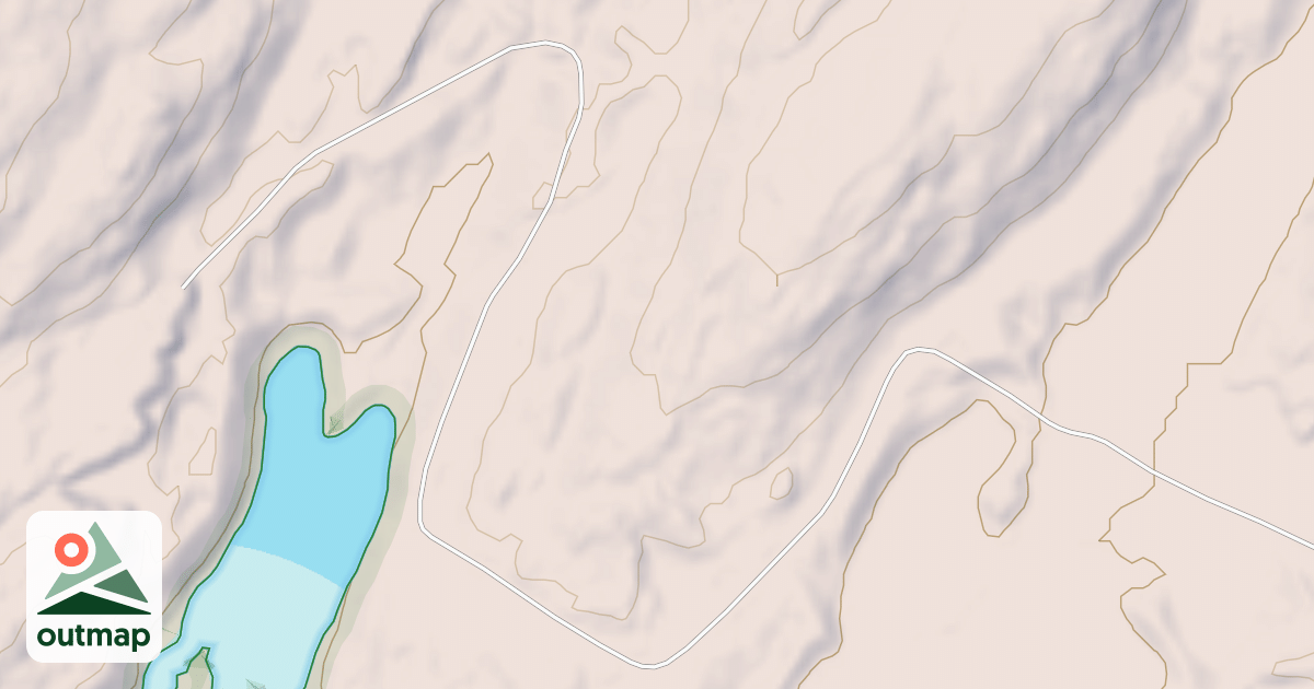 Map of Otter Lake - Brandy Lake Trail