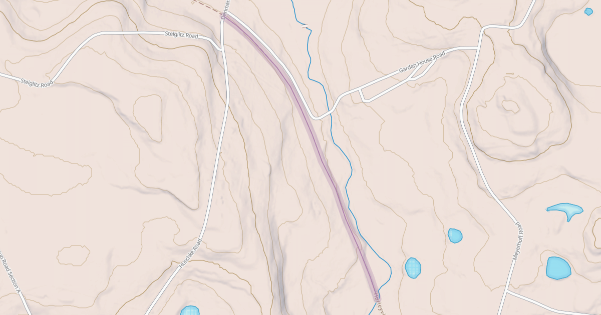 Map preview of Hurleyville O&W Rail Trail