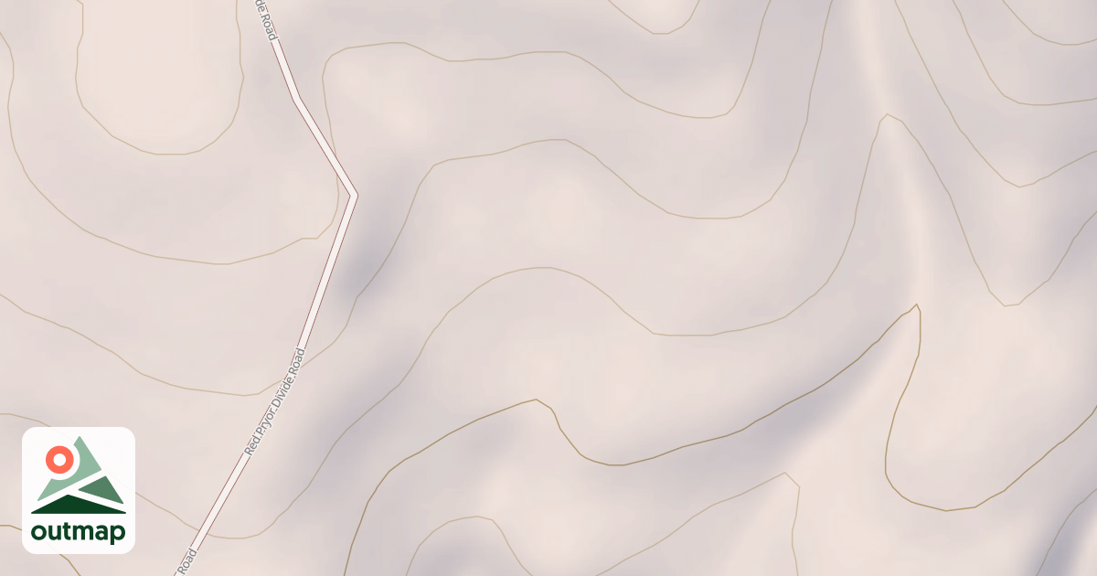 Map of Dandy Mine Road