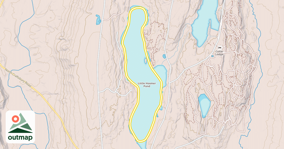 Map of Little Hosmer
