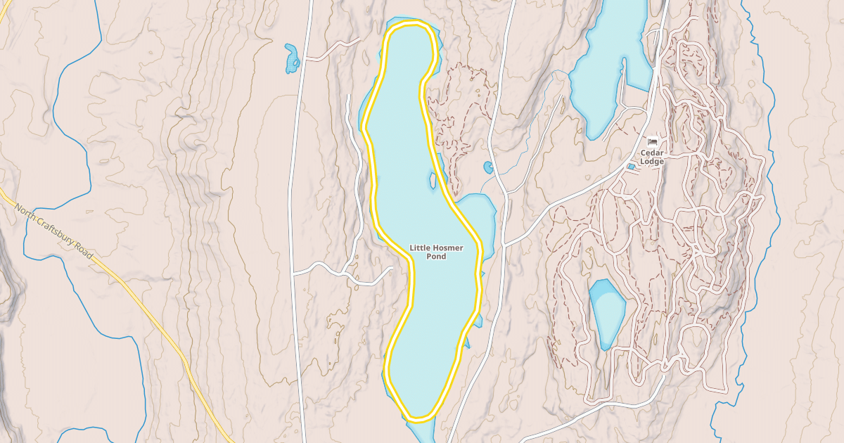 Map preview of Little Hosmer