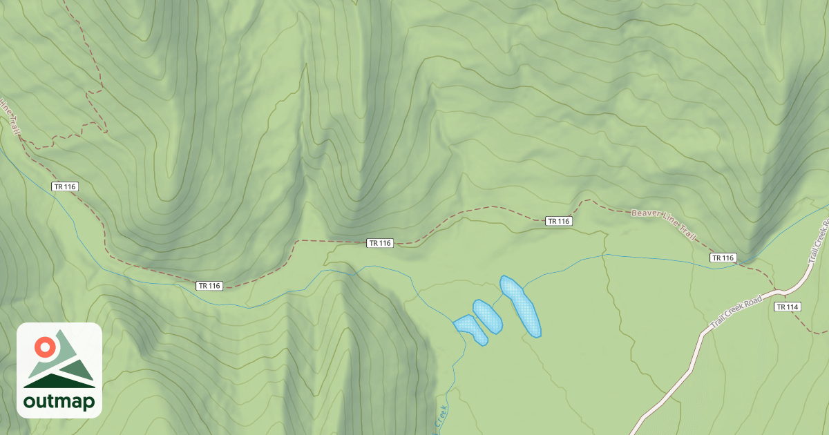 Map of Beaver Line