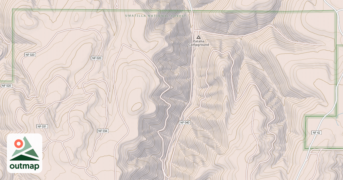 Map of STEVENS RIDGE