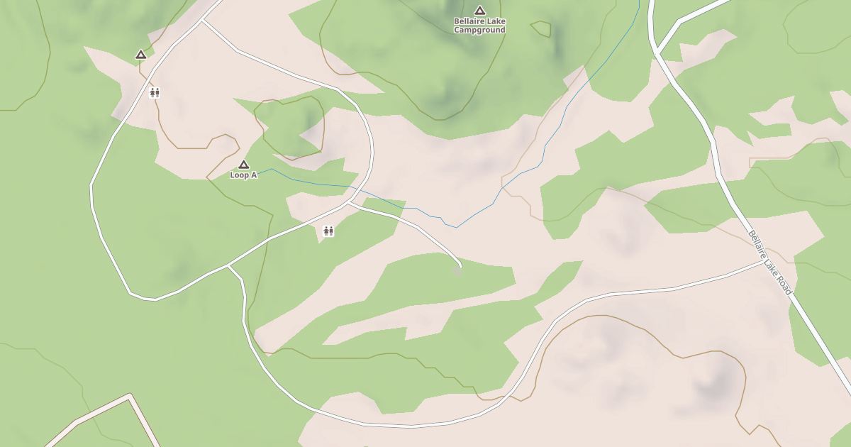 Map preview of BELLAIRE CG LOOP A