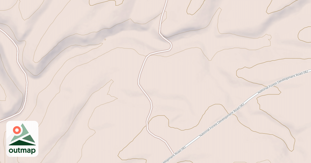 Map of BEAR SPRINGS