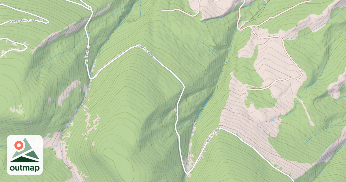 Map of BEECHER