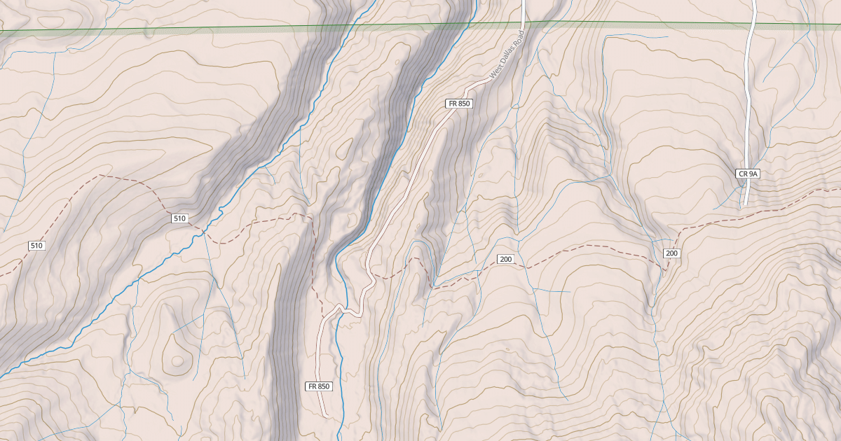 Map preview of WEST DALLAS
