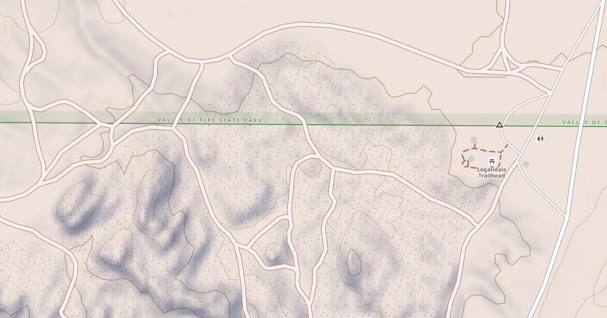 Map preview of BLM National GTLF Public Motorized Roads 06b51338-9981-404f-96b9-a7bce77f0f09