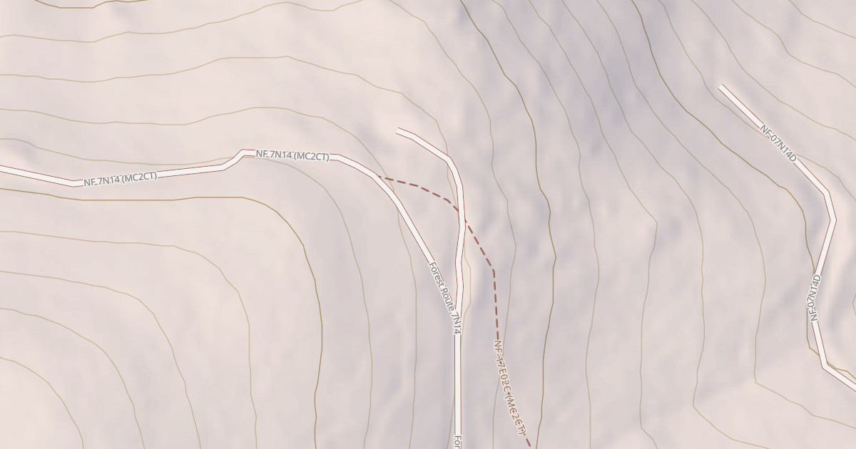 Map preview of USFS Motor Vehicle Use Map Roads {E22A8022-143F-4B59-9EB9-A800E46A4082}
