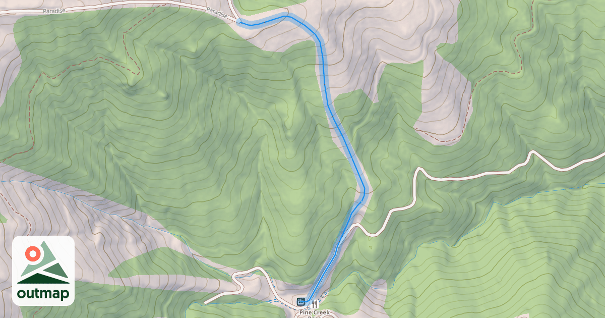 Map of Lower Paradise