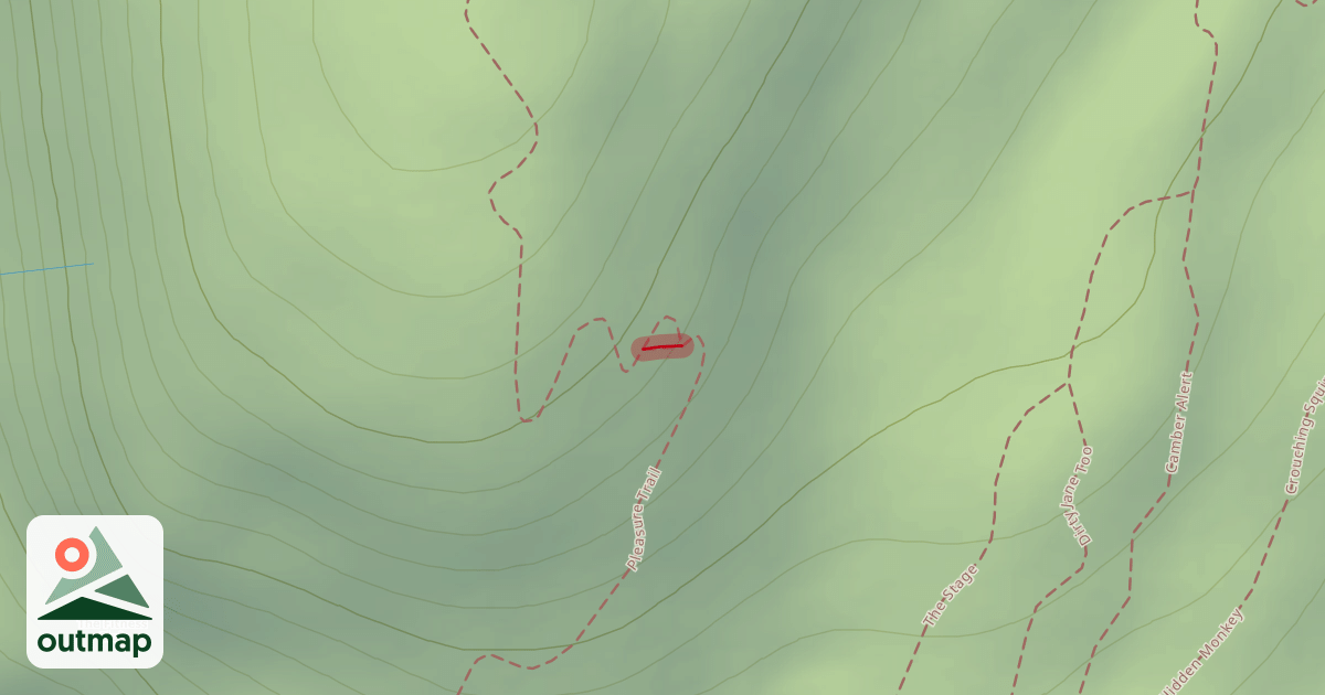 Map of Pleasure Trail