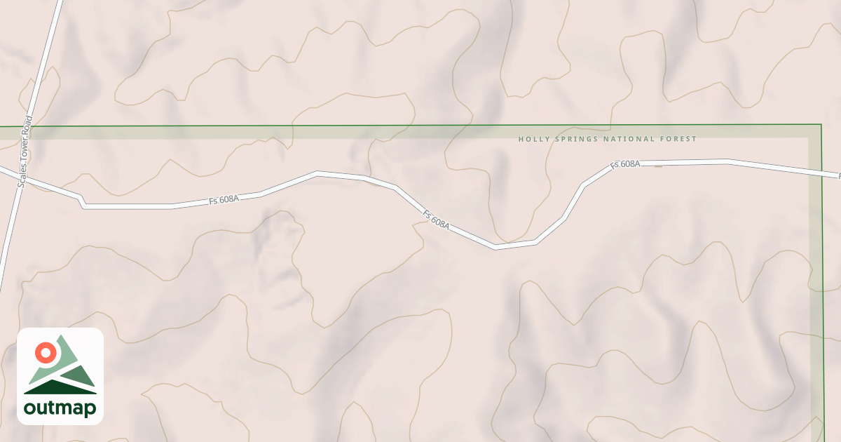 Map of OLD COUNTY BOGA RD