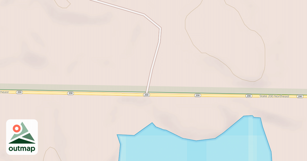 Map of MN 200 SPUR 2868