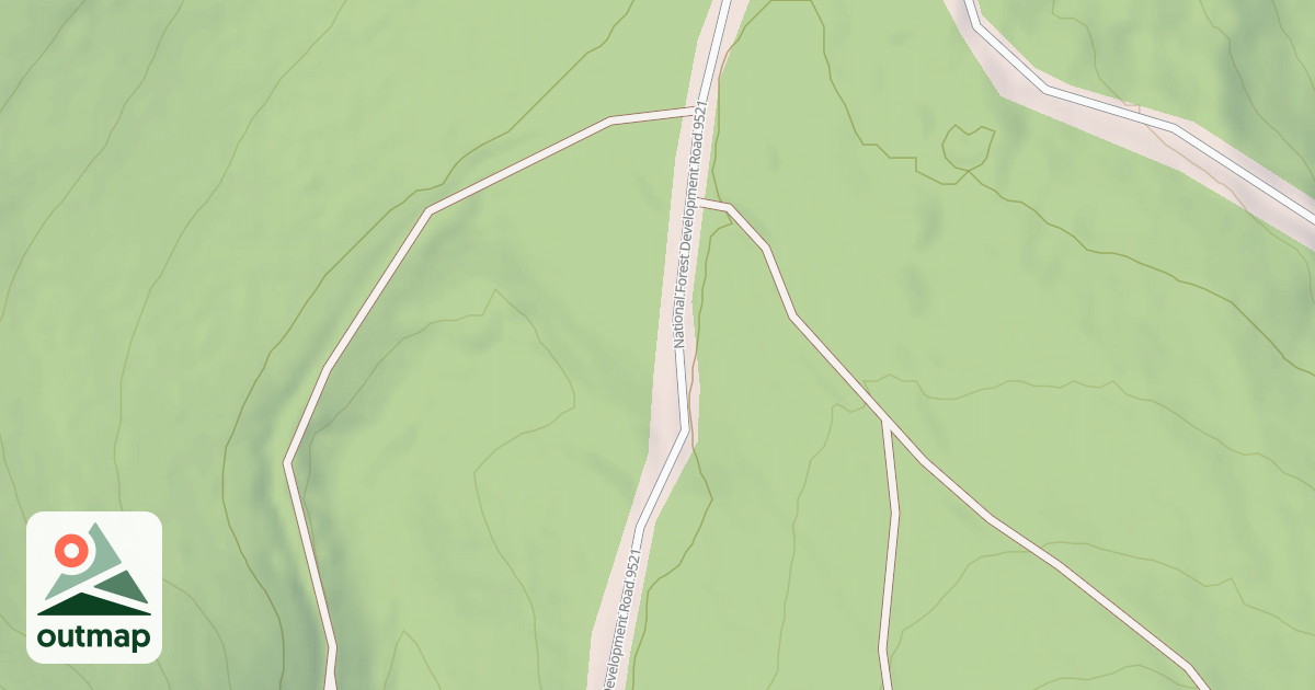 Map of NORTH FORK CHEWELAH CREEK