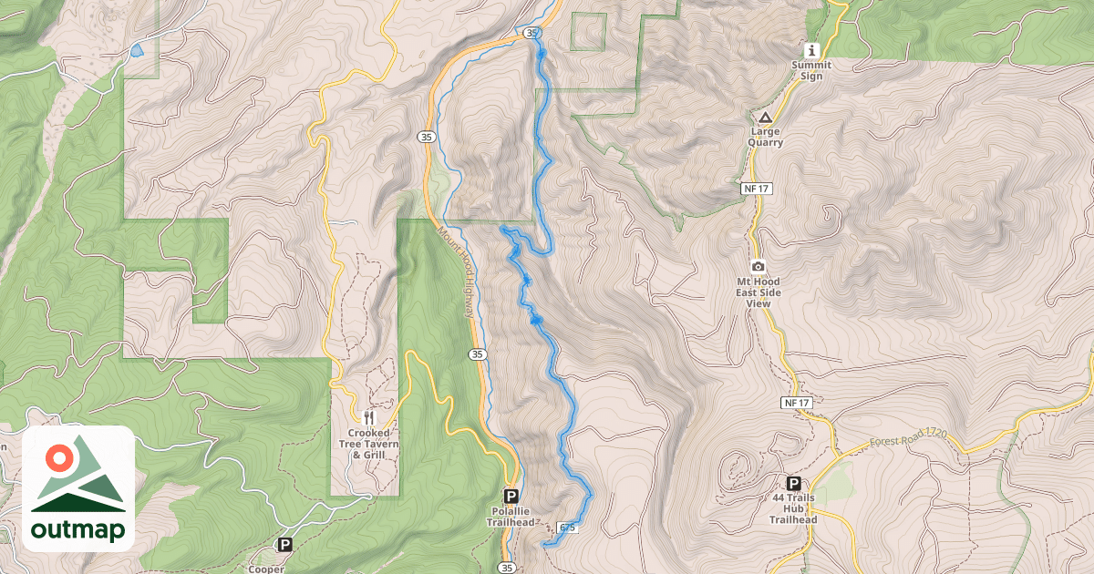 Map of Dog River Trail #675